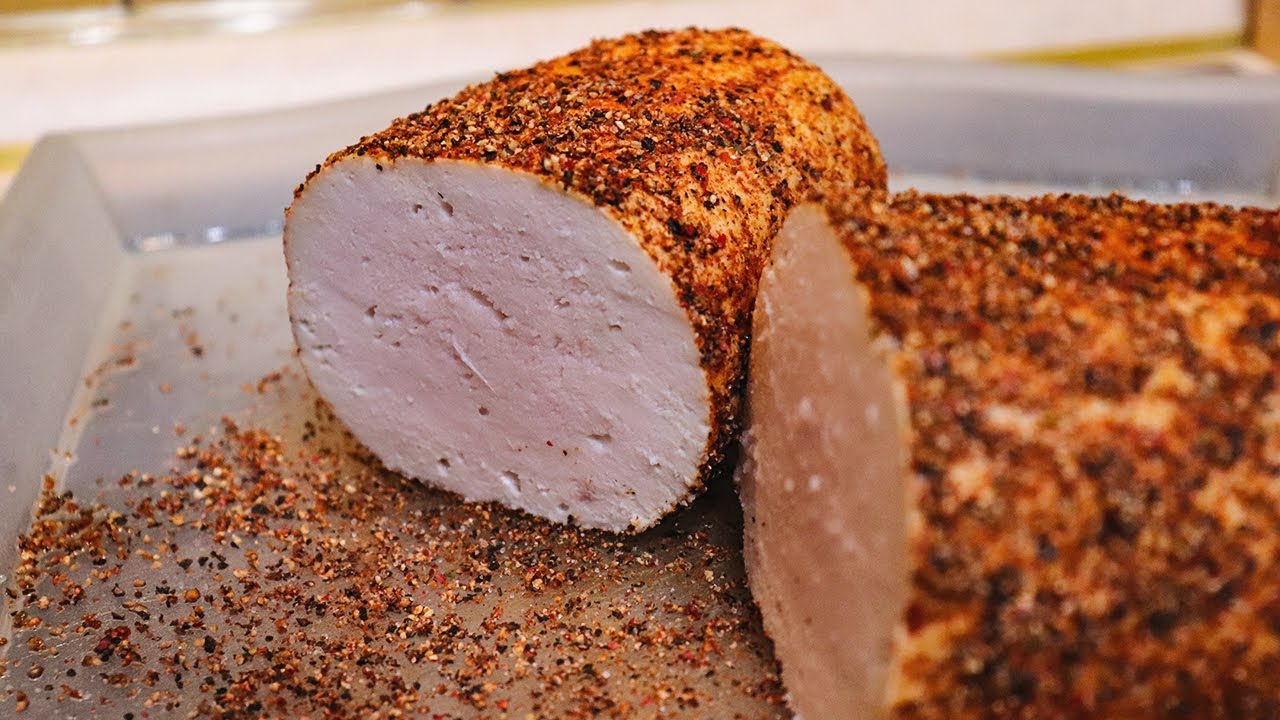 CSIRKEMELL SONKA - Egyszerű házi felvágott