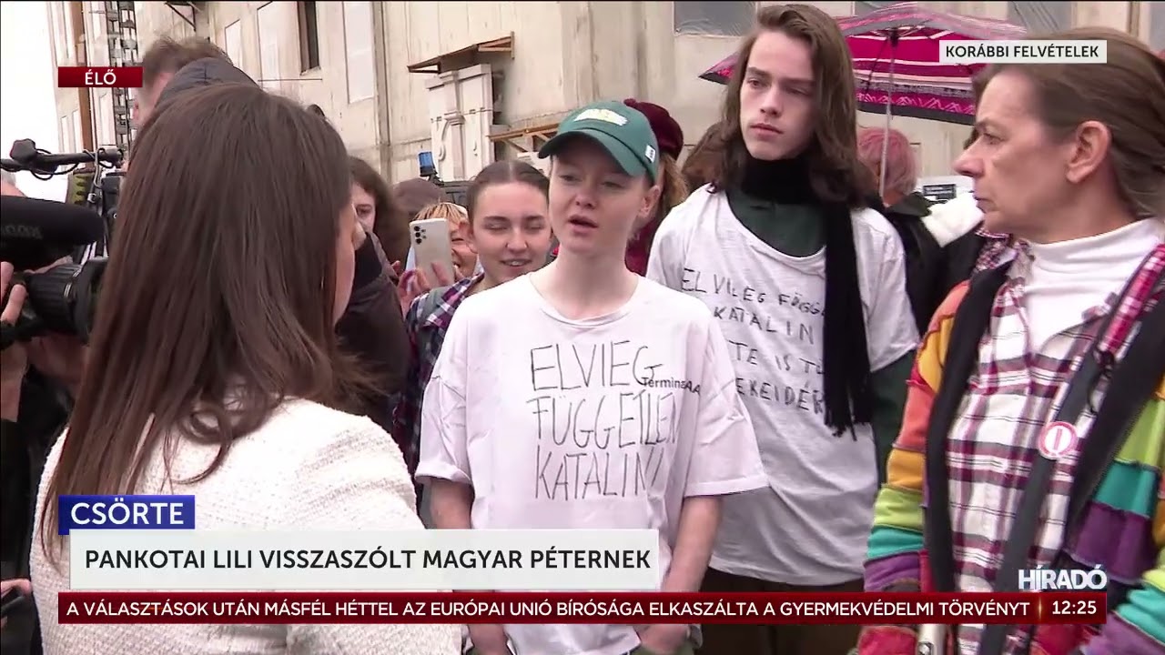 Pankotai Lili visszaszólt Magyar Péternek - HírTV