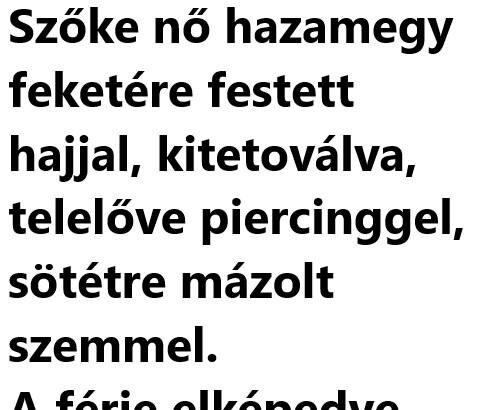VICC: Szőke nő hazamegy feketére festett hajjal 453872319_537449588610496_5830358326573547410_n