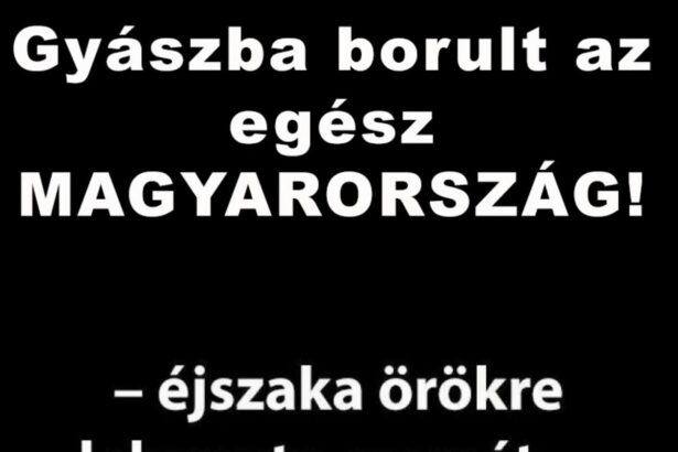 Borzalmas hír jött ma reggelre – Tegnap éjszaka örökre lehunyta szemét… Gyászba borult a egész MAGYARORSZÁG! Hatalmas név távozott közülünk! 571278098_1352010933264925_5936734735530819674_n