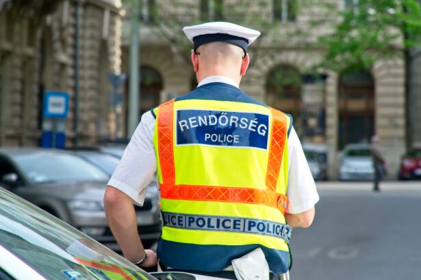 Budapest,,Hungary,-,Apr,6,,2024:,Hungarian,Police,Officer,At