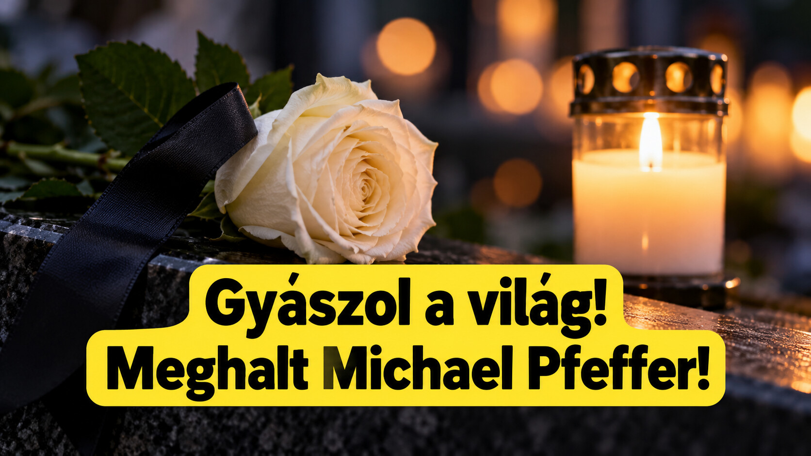 Nyaralás közben érte a halál Michael Pfeffert – megrázó részletek derültek ki